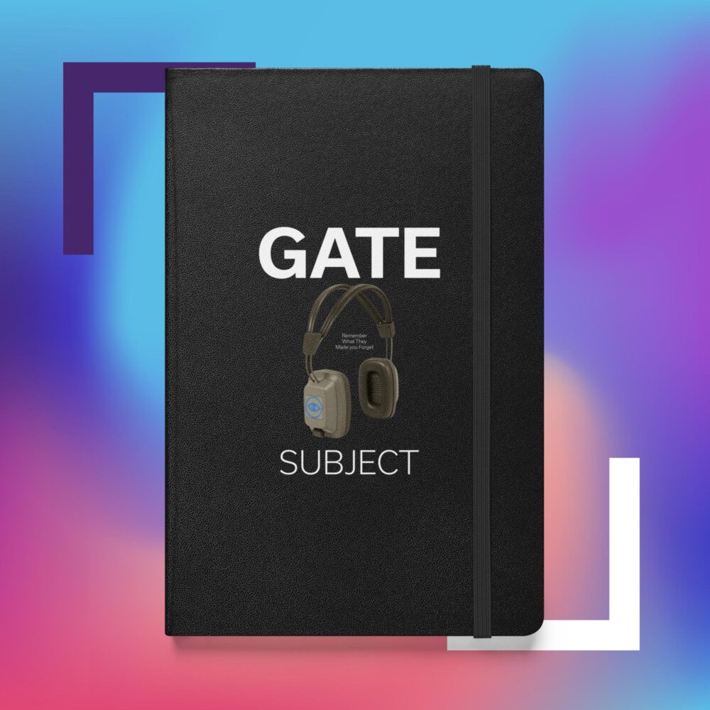 Hardcover bound notebook