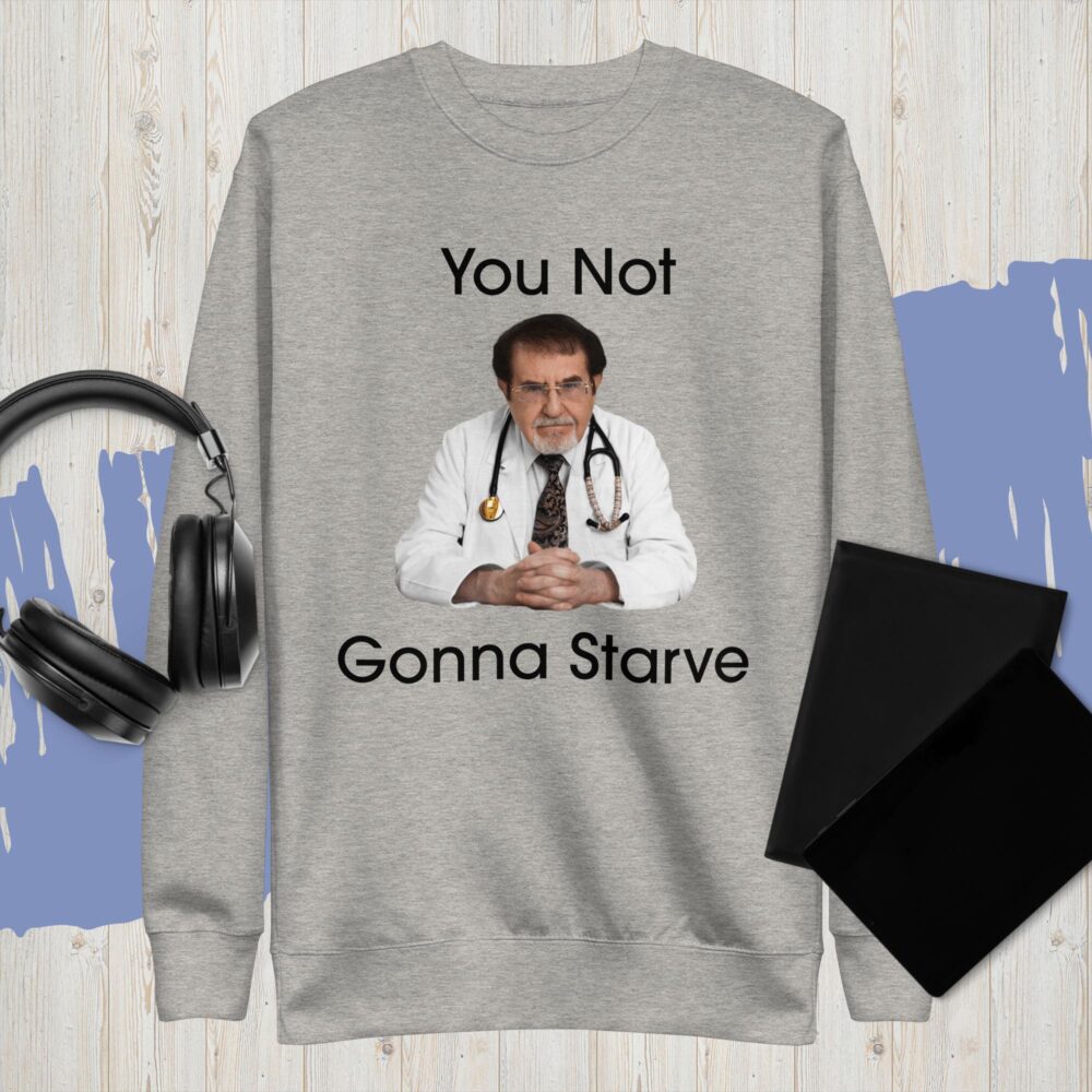 Dr Now Unisex Premium Sweatshirt
